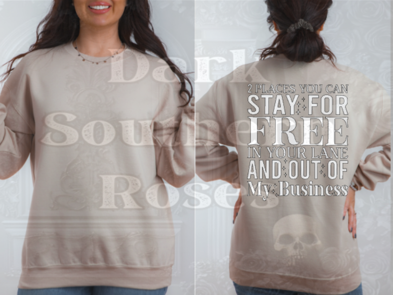 2 Places You Can Stay | Cozy Sweatshirt