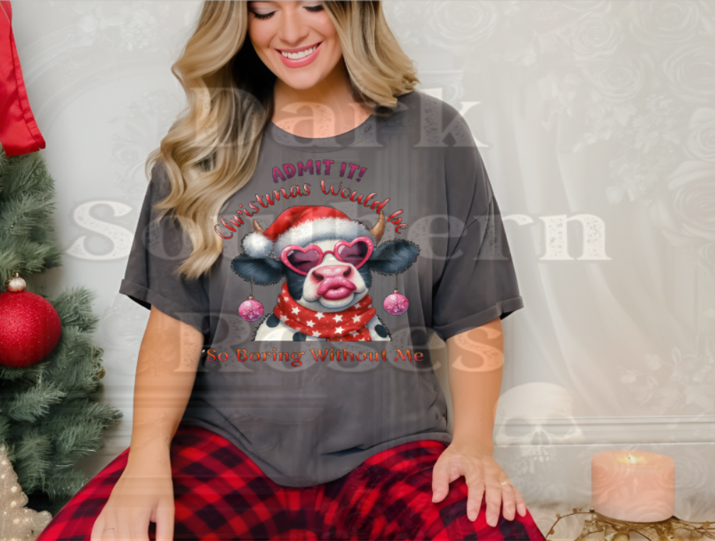 Admit It! Christmas Would Be So Boring Without Me | Unisex Graphic Tee