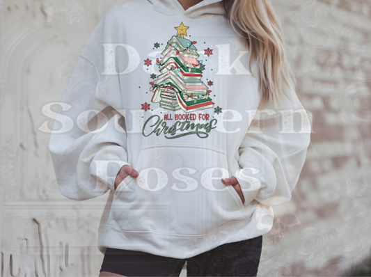 All Booked for Christmas | Unisex Hoodie
