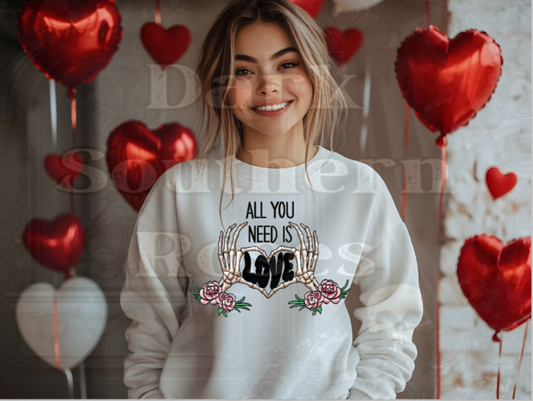 💘 All You Need Is Love | Unisex Sweatshirt