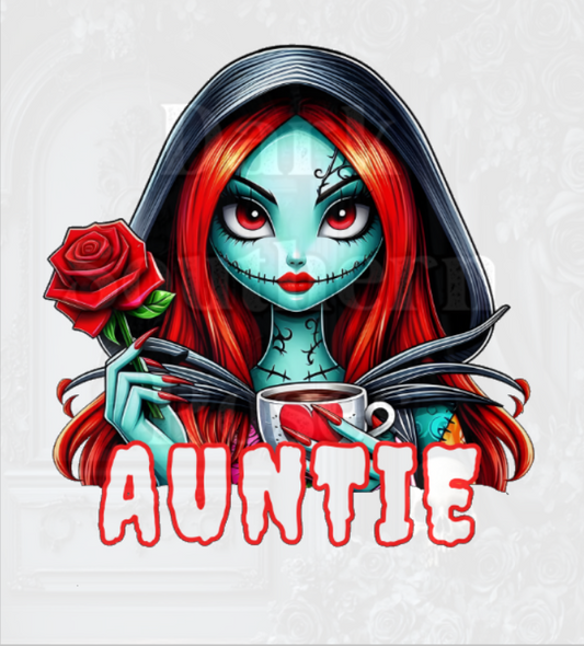 💋 AUNTIE Sally | Spooky Cute DTF Transfer