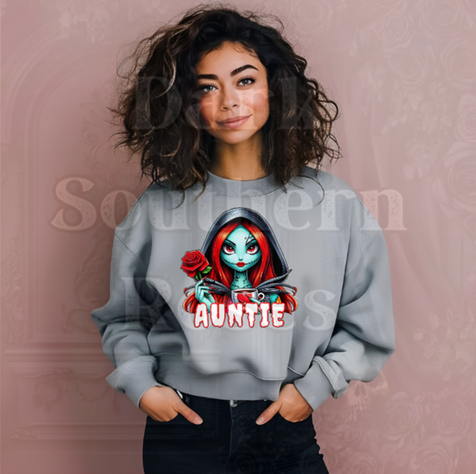 💀 AUNTIE Sally | Spooky Cute Sweatshirt