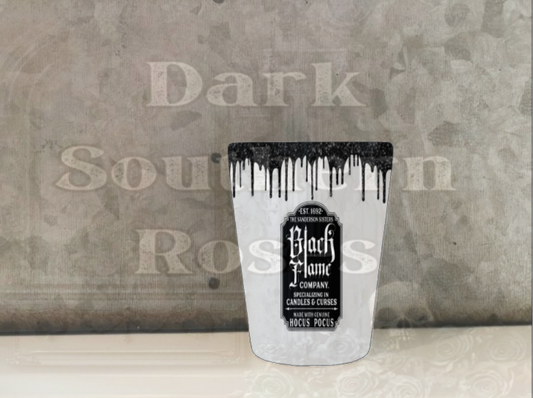 Black Flame | Ceramic Shot Glass