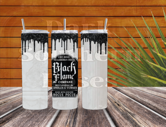 🕯️🖤 Black Flame Company | 20oz Witchy Tumbler Collection
