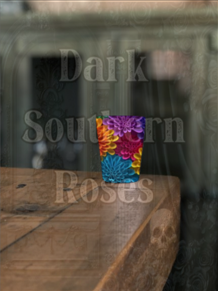 Bright Flower | Ceramic Shot Glass